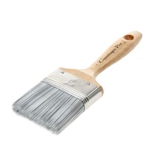 Copenhagen Patentkwast prof S plat synthetisch haar 3"