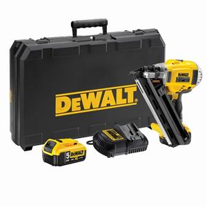 DeWALT Akku-Nagler DCN692P2-QW 18 V, 5 Ah, 90 mm, mit Sicherheitsschalter, inkl. Zubehör und Transportkoffer DeWALT - 13504