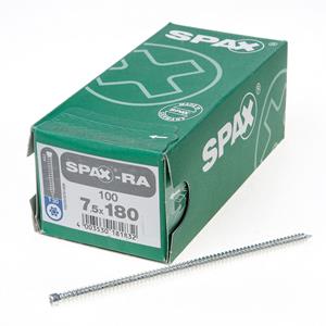 SPAX-RA Rahmenanker 7.5x180 Zylinderkopf Torx30 verzinkt dübellose Verschraubung