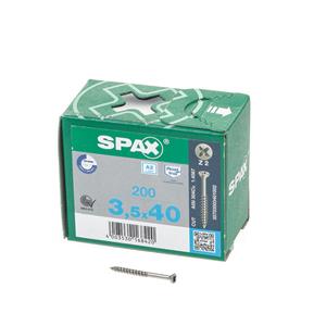 Spax Glaslatschroeven RVS 3.5 x 40mm