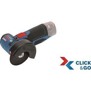 Bosch Akku-Winkelschleifer GWS 12V-76, Solo Version, L-BOXX