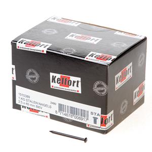 Kelfort Stalen nagel 52-54 RC bombe kop 40 x 2.5mm 1kg