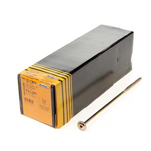 Eurotec Paneltwistec Holzbauschrauben Tellerkopf gelb TX 40 8,0x260(Inh.50 Stück)