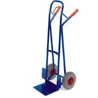 Stapelkarre aus Stahlrohr 250kg Tragkraft Vollgummi - Rollcart
