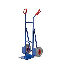 Rollcart Sackkarre 20-9842 tragfähig bis 200kg blau 30x22,5cm Stahl Luftbereifung