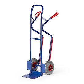 Rollcart Sackkarre 20-9882 tragfähig bis 250kg blau 30x22,5cm Stahl Luftbereifung