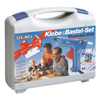 STEINEL Heißklebepistole Gluematic 3002 inkl 8 Klebesticks und Koffer