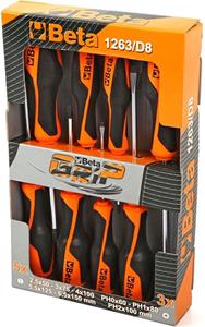 Betatools Beta Tools Eight Piece Schroevendraaier 1263 / D8 Staal 012630008