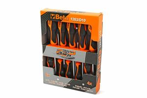 Betatools Beta Tools 10-delige schroevendraaier set 1263/D10 staal