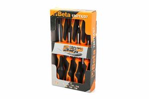 Betatools Beta Tools 7-delige schroevendraaier set 1267TX/D7 staal