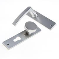 Nemef knop/kruk garnituur linkswijzend 3251fp pc55