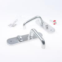 Nemef Deurkr.garnituur F1 3253 wc 8x63 Din links