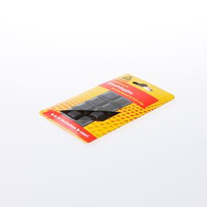 Deltafix Stootdopjes set van 8 dopjes 18 x 18 x 6mm zwart