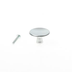 Hermeta Meubelknop rond, aluminium 3752-02 35mm 1xm4