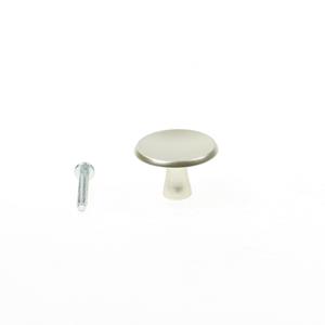 Meubelknop rond, aluminium 3751-02 30mm 1xm4