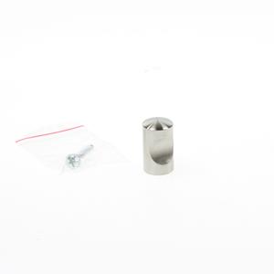 Knop rond roestvaststaal 15mm