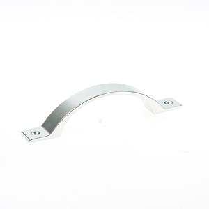 Handgreep opschroevend, alu/naturel 4222-01 h.o.h. 128mm