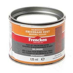 Frencken Kneedbaar hout mahonie 125ml