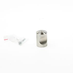 Knop rond roestvaststaal 20mm