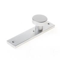 Nemef Knopkortschild blind aluminium 3251 F1 Din links en rechts