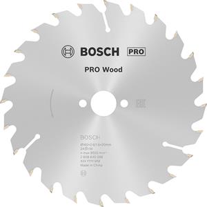 Bosch Cirkelzaagblad 24 tanden Optiline Wood ATB 160 x 20/16mm
