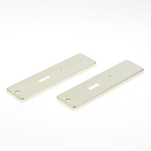 Hoppe Kortschild, aluminium, zonder krukgat 202kp/sl56