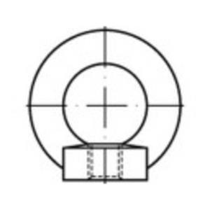 Ringmoeren M10 DIN 582 RVS A4 1 stuks toolcraft 1061353