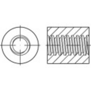 Ronde trapezium-moeren 22 mm Staal 1 stuks toolcraft 157983