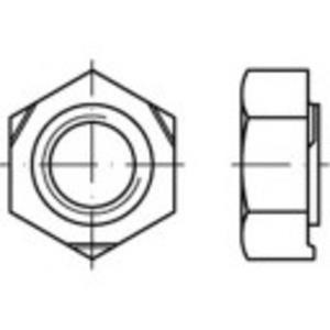 Zeskant lasmoeren M5 DIN 929 RVS A2 100 stuks toolcraft 1063142