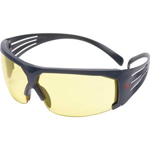 3M SecureFit SF603SGAF Schutzbrille mit Antibeschlag-Schutz Grau