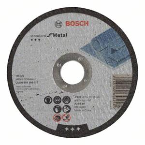 Bosch Trennscheibe gerade, 125mm, für Metall