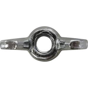 toolcraft 812810 Vleugelmoeren M6 Staal Verzinkt 100 stuk(s)
