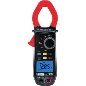 Chauvin Arnoux F203 Stromzange, Hand-Multimeter digital CAT III 1000 V, CAT IV 600V Anzeige (Counts) Q75328