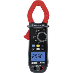 Stroomtang, Multimeter Chauvin Arnoux F205 CAT III 1000 V, CAT IV 600 V