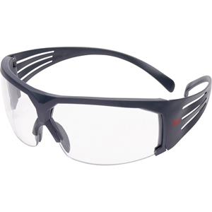 3M SecureFit SF601SGAF/FI Schutzbrille mit Antibeschlag-Schutz Grau