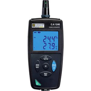 Chauvin Arnoux C.A 1246 Luftfeuchtemessgerät (Hygrometer) 3.0% rF 98.0% rF Datenlogger und Funk-USB