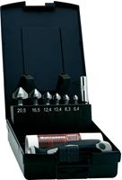 Exact 1605649 Kegelsenker-Set 8teilig 6.3 mm, 8.3 mm, 10.4 mm, 12.4 mm, 16.5 mm, 20.5mm HSS 1/4" (6. C92789