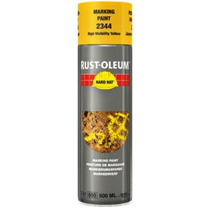 Rustoleum hard hat markeerverf geel spuitbus 500 ml