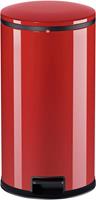 Hailo Tret-Abfallsammler Pure L, Stahlblech, rot, 25 Liter