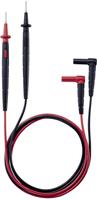 Testo Sicherheits-Messleitungs-Set [Stecker 4mm - Prüfspitze] 1.22m Schwarz, Rot
