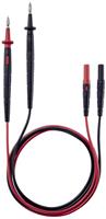 Testo Sicherheits-Messleitungs-Set [Stecker 4mm - Prüfspitze, Lamellenstecker 4 mm] 1.25m