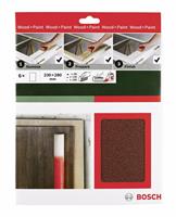 Bosch Universal Remove Prepare Finish Handschleifpapier-Set Körnung 60, 120,