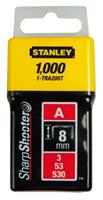 Stanley nieten type A (3/53/530) 8 mm 1000 stuks