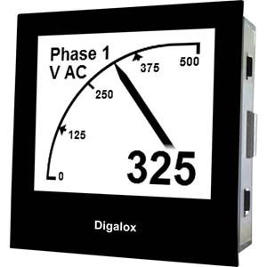 tdeinstruments Digalox DPM72-MP Digitales Einbaumessgerät Digalox DPM72-MP Grafisches DIN-Mehrfach