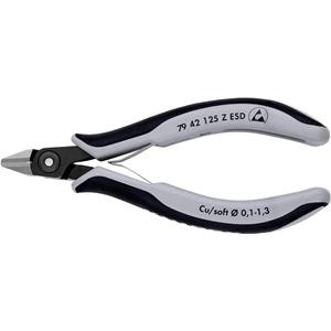 Knipex Knipex-Werk 79 42 125 Z ESD ESD Zijkniptang Met facet 125 mm