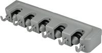 MaKeDO Universal Gerätehalter 5 Halter, 6 Haken