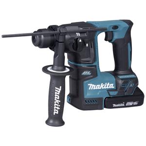 Accu-boorhamer Makita DHR171RAJ SDS-Plus 18 V 2 Ah Li-ion incl. 2 accus, incl. koffer