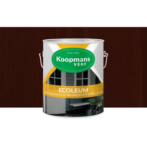 Koopmans Verf Koopmans Ecoleum 225 Zwartbruin 2,5 L