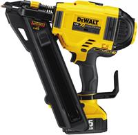 Dewalt DCN693P2-QW 18V XR Brushless Tacker voor BAT-Ankers 2 Snelheden Met 2 0.5Ah Accu's in koffer