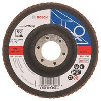 Bosch 2608607350 Lamellenschuurschijf Best for Metal - K60 - 115mm - Vlak